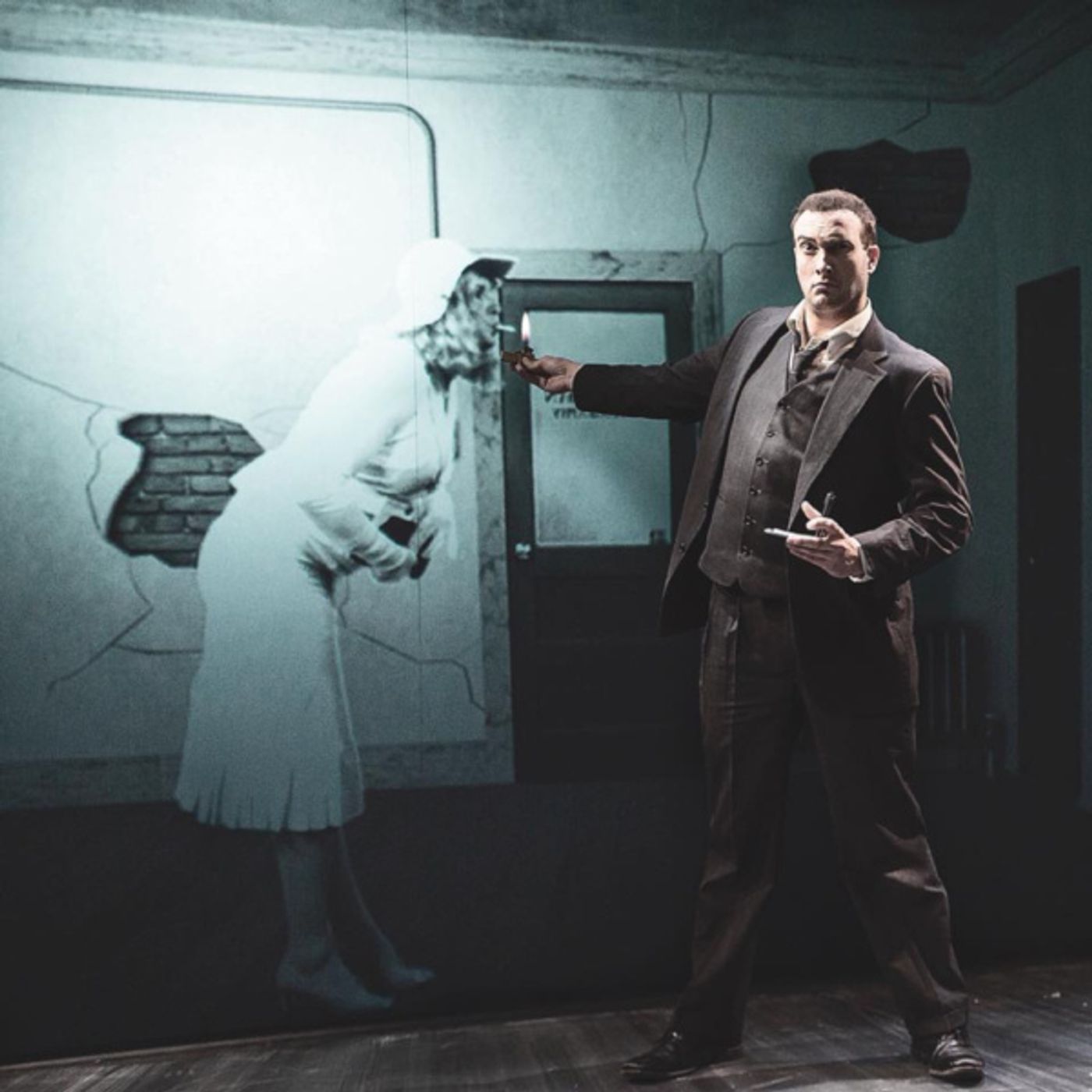 Photo Flash: First Look at Eagle Theatre's NOIR: THE 3D/4D SEMI-CINEMATI SATIRICAL THRILLER  Image