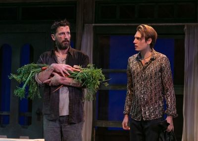 Anthony Marble as Tilden and Paul Cooper as Vincent. Photo