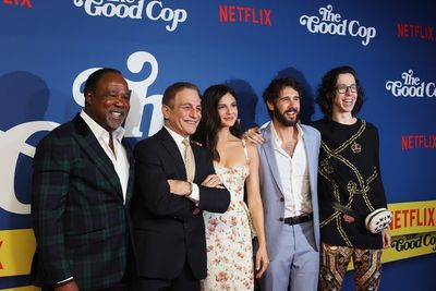 Isiah Whitlock Jr., Tony Danza, Monica Barbaro, Josh Groban, and Bill Kottkamp Photo