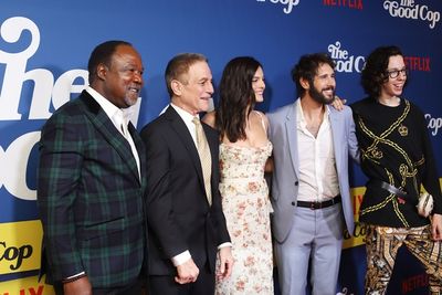 Isiah Whitlock Jr., Tony Danza, Monica Barbaro, Josh Groban, and Bill Kottkamp Photo