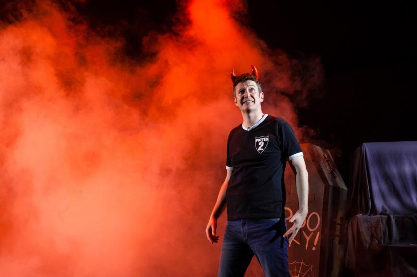 Review: POTTED POTTER – THE UNAUTHORIZED HARRY EXPERIENCE A PARODY BY DAN AND JEFF Condenses JK Rowling's Famous Series Into An Utterly Amusing 70 Minutes Of Theatre  Image