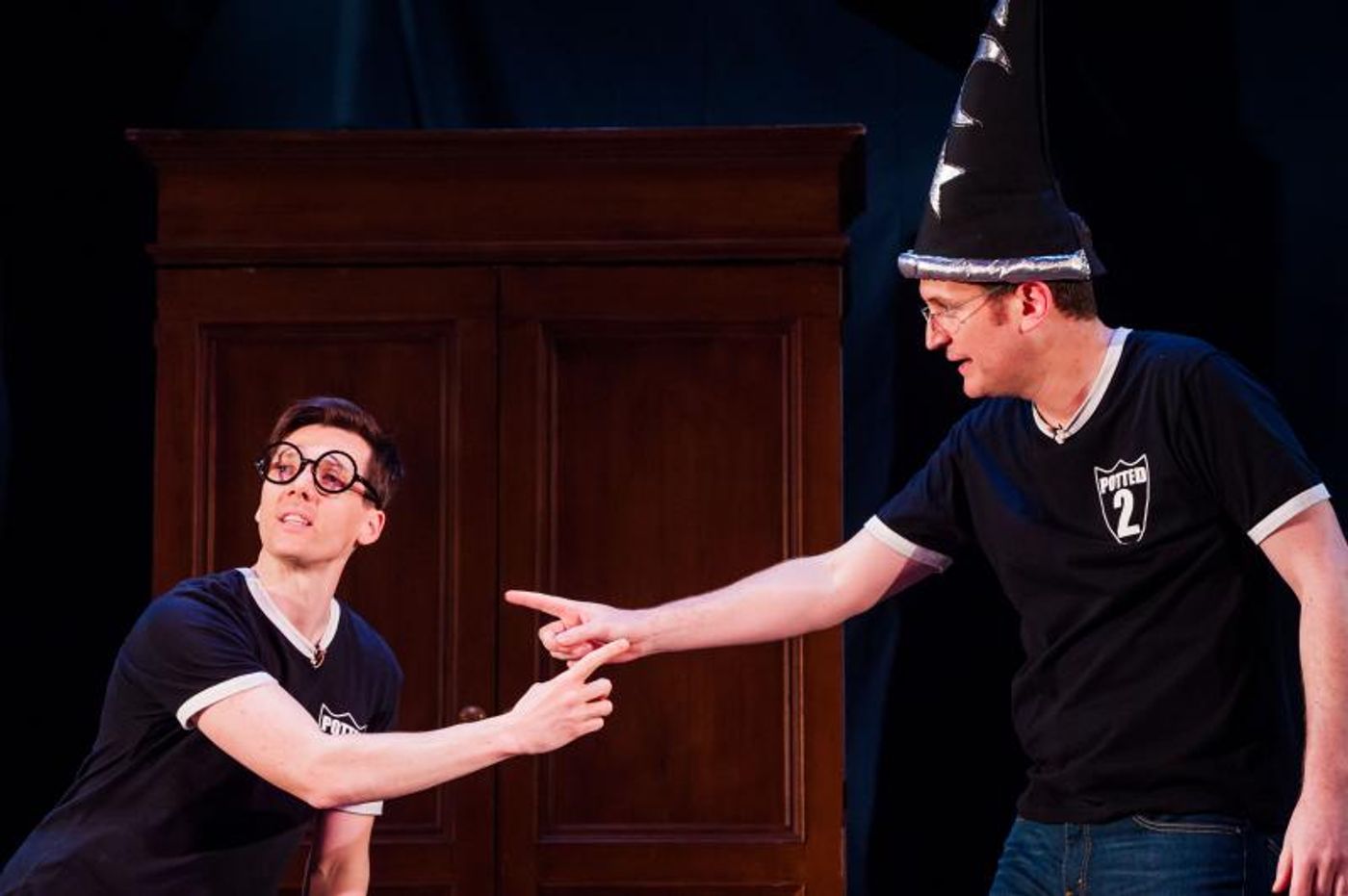 Review: POTTED POTTER – THE UNAUTHORIZED HARRY EXPERIENCE A PARODY BY DAN AND JEFF Condenses JK Rowling's Famous Series Into An Utterly Amusing 70 Minutes Of Theatre  Image