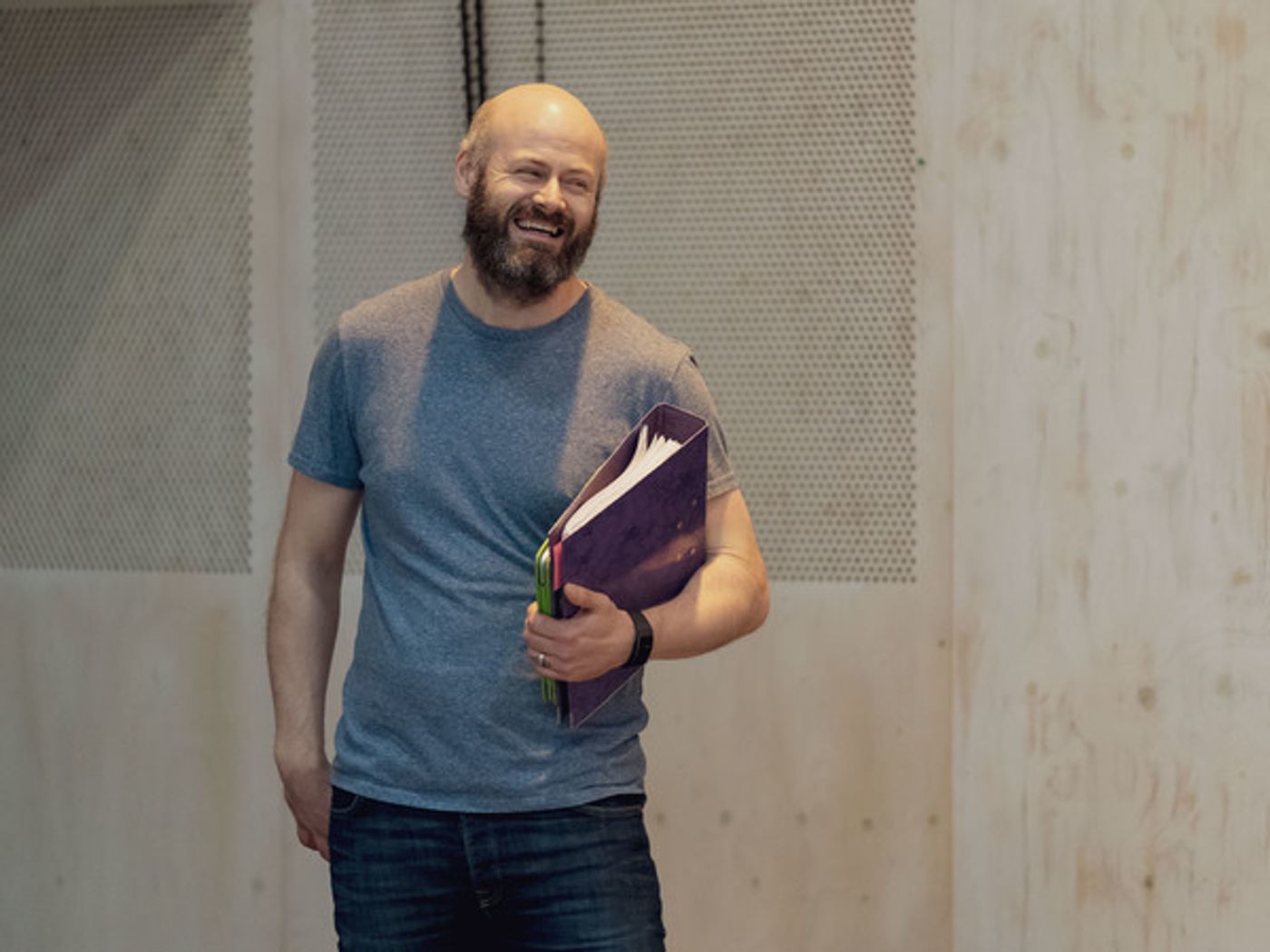 Photo Flash: Hayley Atwell, Jack Lowden, and the Cast in Rehearsal For MEASURE FOR MEASURE  Image