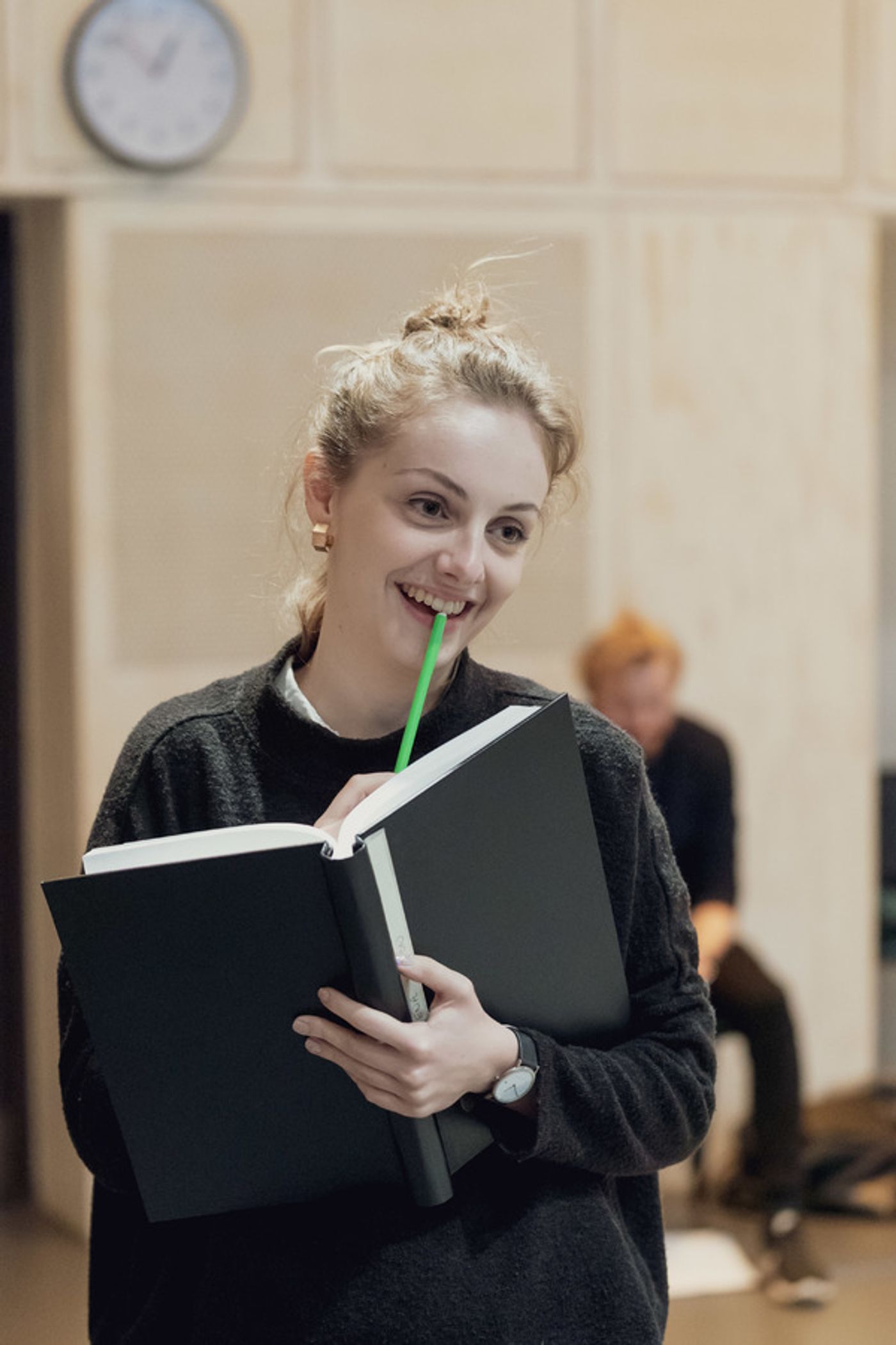 Photo Flash: Hayley Atwell, Jack Lowden, and the Cast in Rehearsal For MEASURE FOR MEASURE  Image