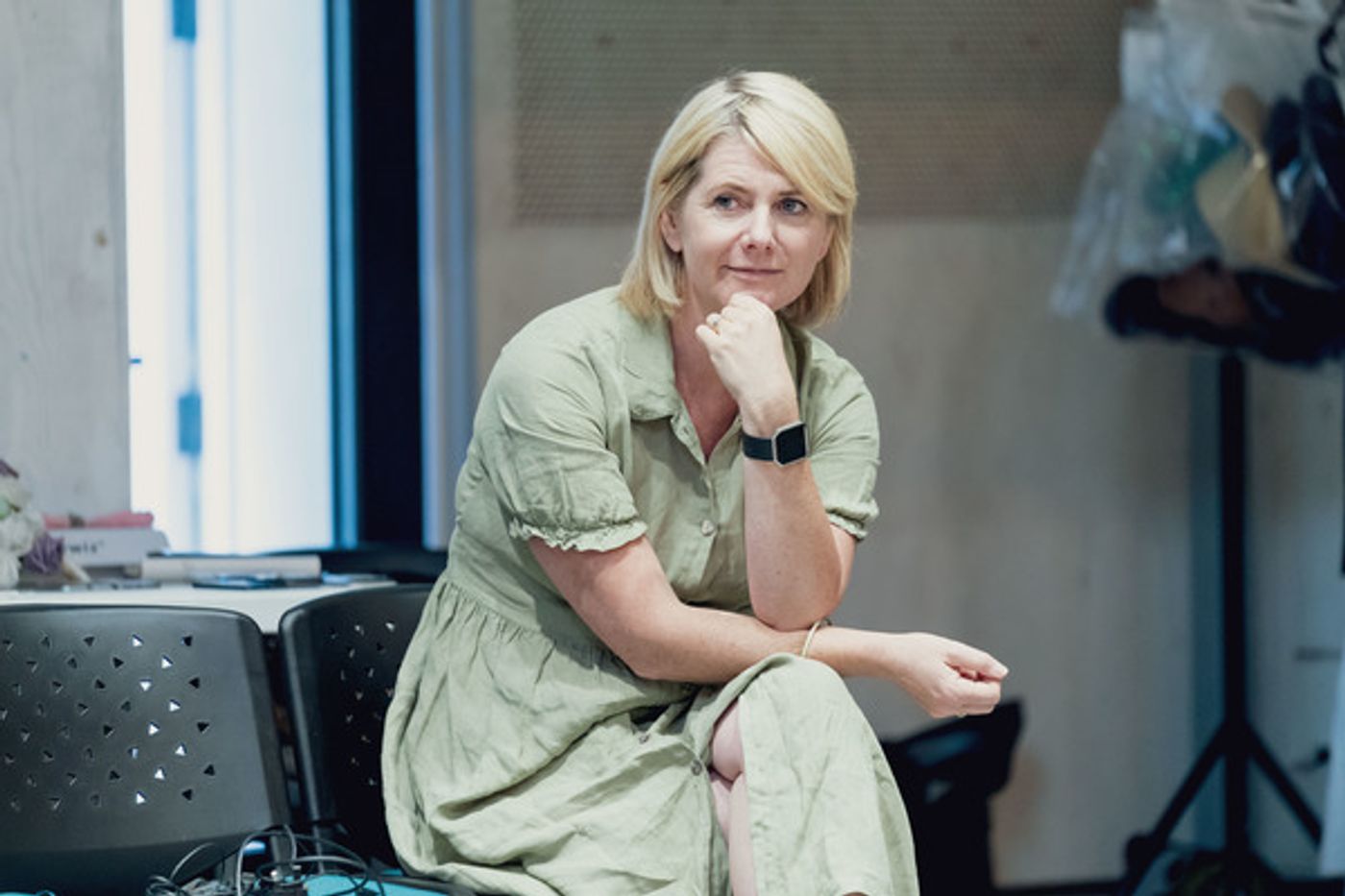 Photo Flash: Hayley Atwell, Jack Lowden, and the Cast in Rehearsal For MEASURE FOR MEASURE  Image