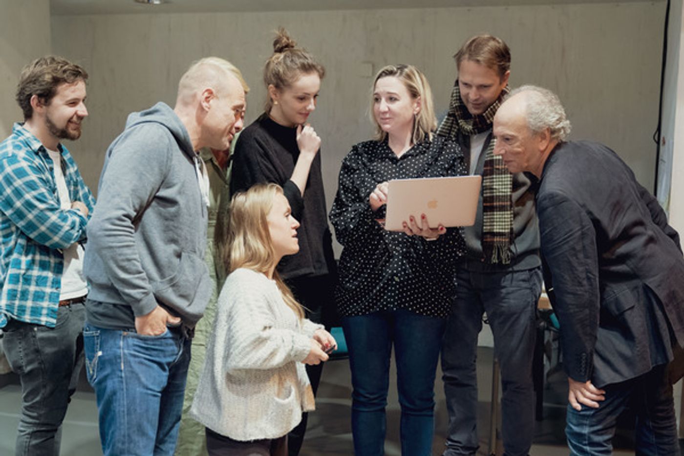 Photo Flash: Hayley Atwell, Jack Lowden, and the Cast in Rehearsal For MEASURE FOR MEASURE  Image