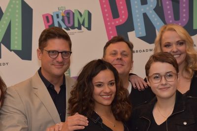 Christopher Sieber, Brooks Ashmanskas, Angie Schworer, Isabelle McCalla and Caitlin K Photo