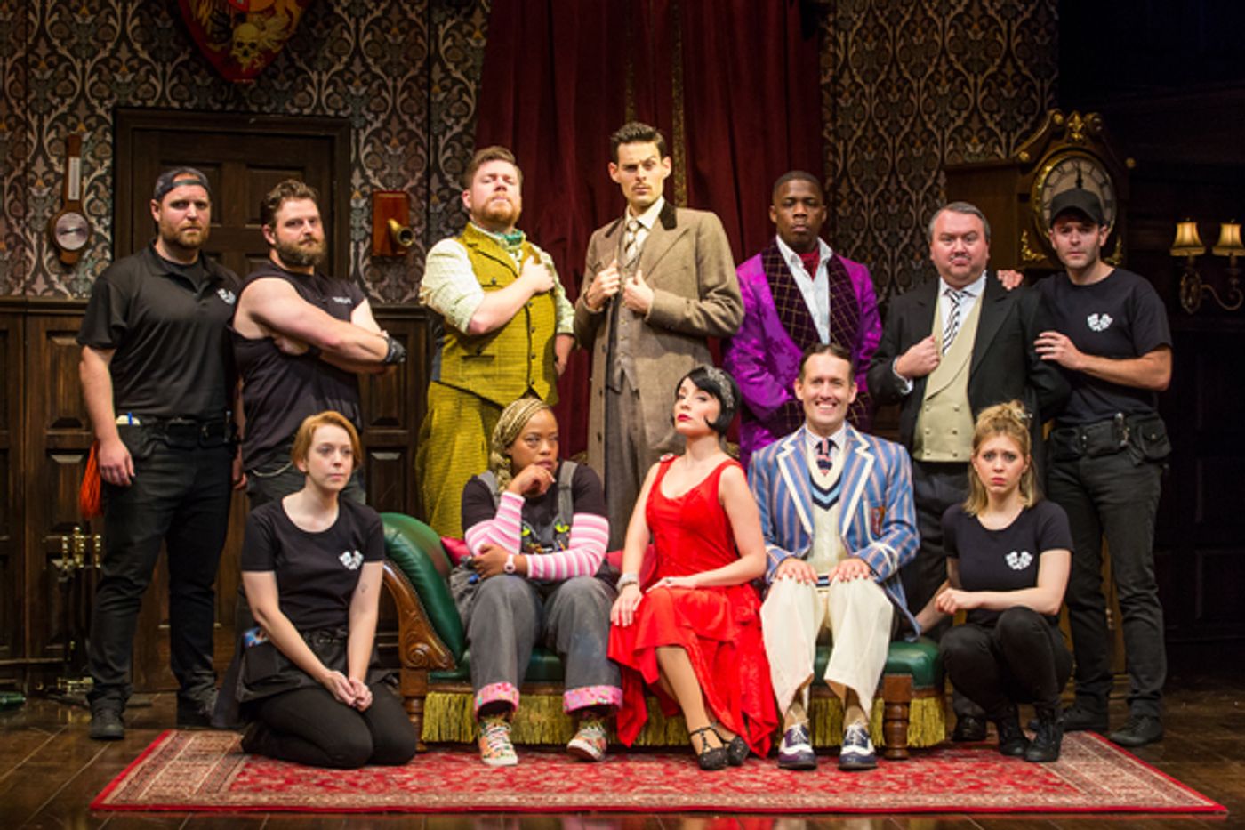 Photo Flash: Get A First Look at THE PLAY THAT GOES WRONG National Tour Cast In Action  Image
