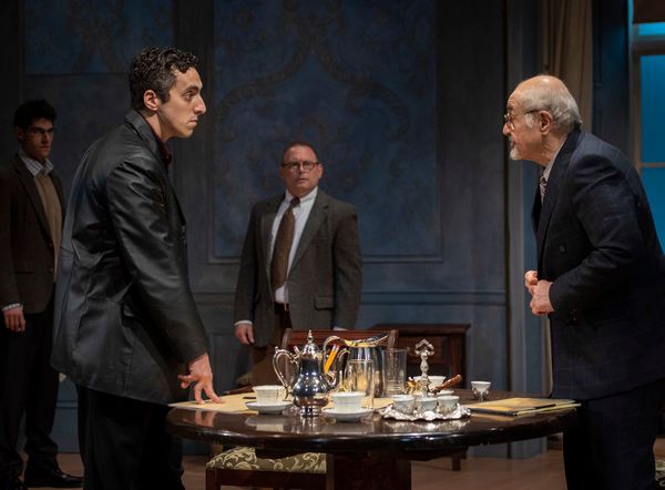 Max Samuels, Matthew Cohn, Todd Cerveris, Tom Mardirosian Photo