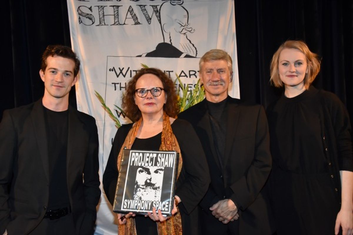 A.J. Shively, Maryann Plunkett, David Garrison and Kerstin Anderson at 