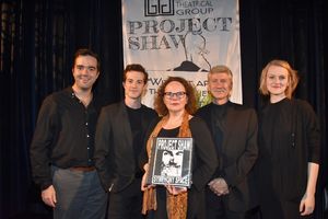 Director Stephen Brown Fried with A.J. Shively, Maryann Plunkett, David Garrison and  Photo