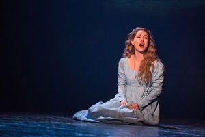 I Dreamed A Dream - Mary Kate Moore as Fantine in the new national tour of LES MISERABLES.
Photo by Matthew Murphy @ BroadwayWorld I Dreamed A Dream - Mary Kate Moore as Fantine in the new national tour of LES MISERA Photo
