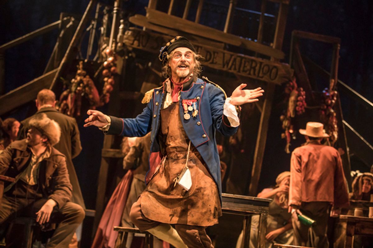 J Anthony Crane as Thenardier in the new national tour of LES MISERABLES.

Photo by Matthew Murphy
 at 