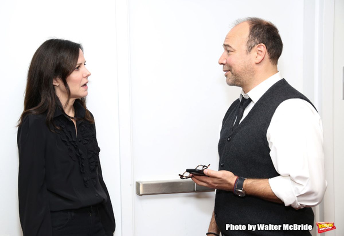 Mary Louise Parker and Danny Burstein at 