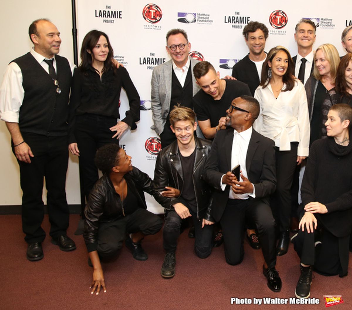 Danny Burstein, Mary Louise Parker, Samira Wiley, Andrew Keenan-Bolger, Michael Emerson, Adam Rippon, Billy Porter, Andy Paris, Purva Bedi, Asia Kate Dillon and cast  at 