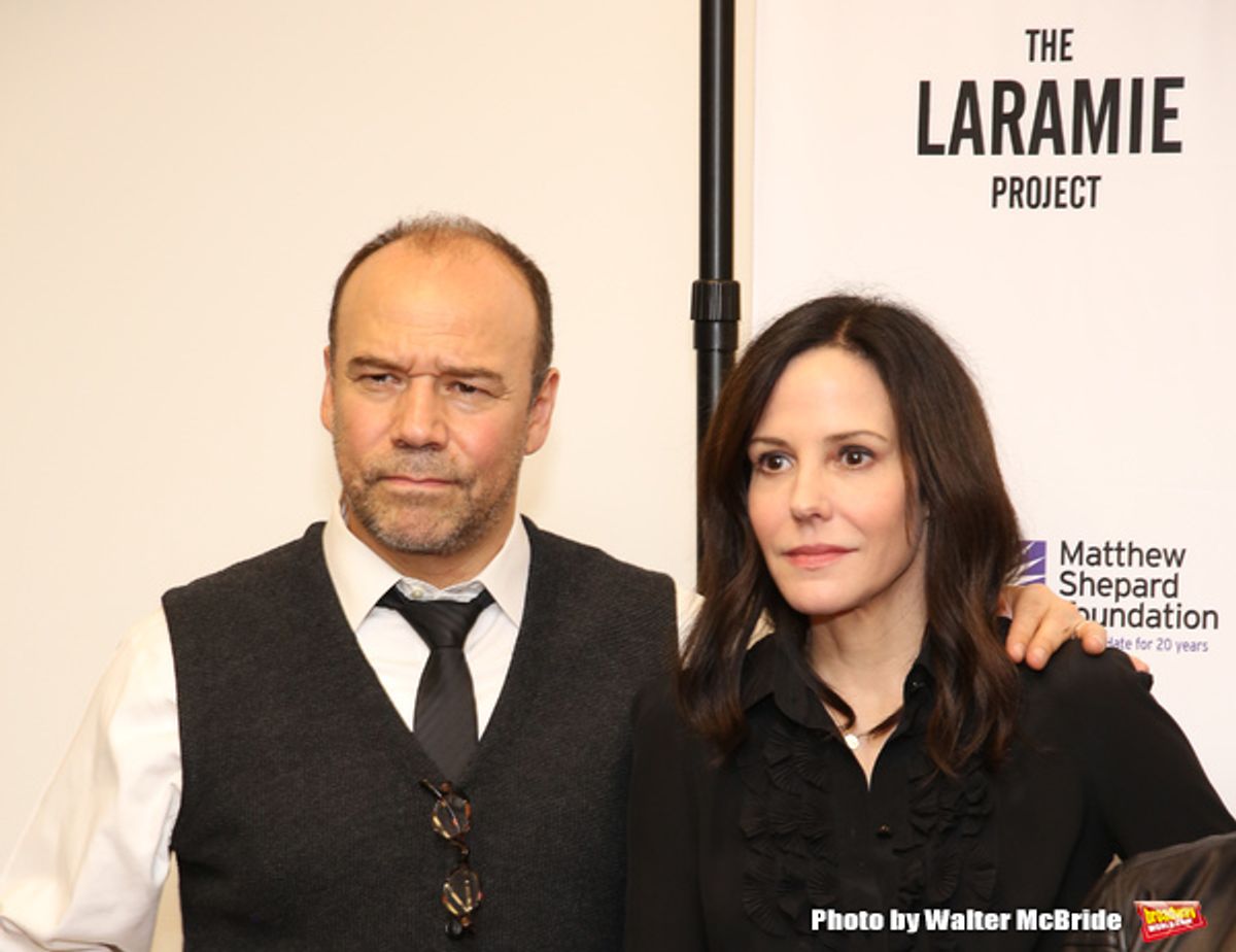 Danny Burstein and Mary Louise Parker  at 