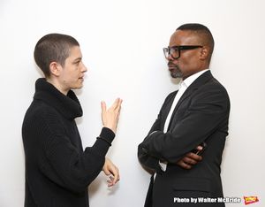 Asia Kate Dillon and Billy Porter  Photo
