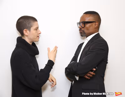 Asia Kate Dillon and Billy Porter  Photo