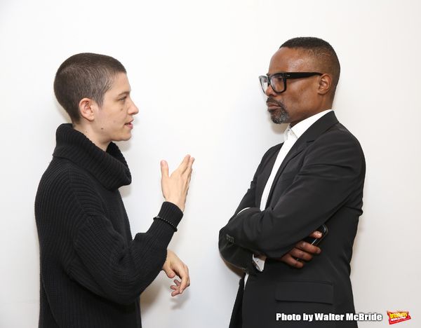 Asia Kate Dillon and Billy Porter  Photo