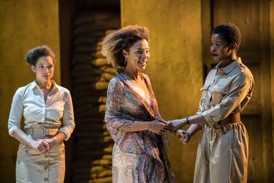 Georgia Landers, Sophie Okonedo, Gloria Obianyo Photo