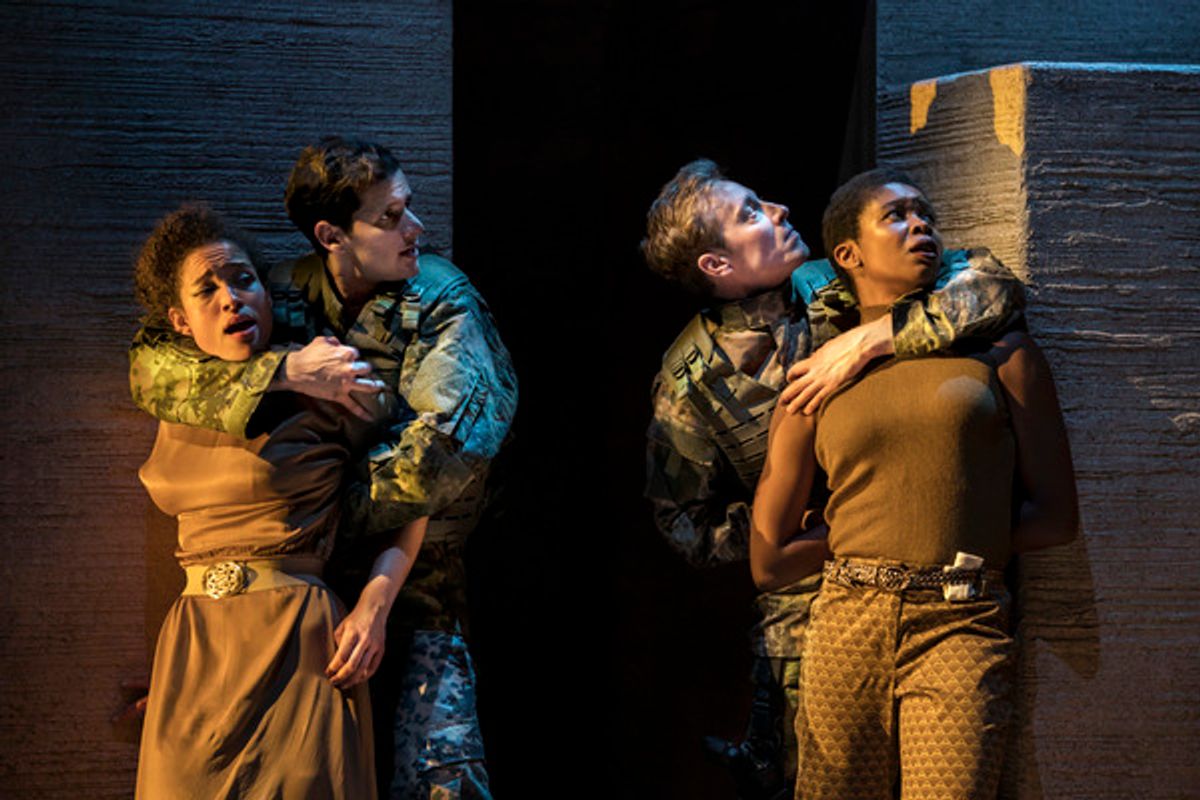 Georgia Landers, Waleed Hammad, Sam Woolf, Gloria Obianyo at 