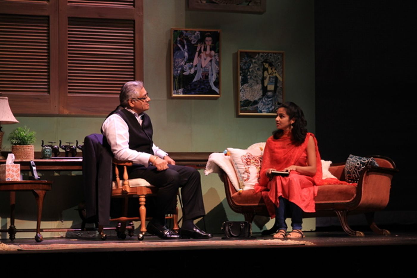 Photo Flash: Meet the Company of Mainstage-Irving Las Colinas and thinkIndia Foundation's THE RED PASHMINA at the Irving Arts Center  Image