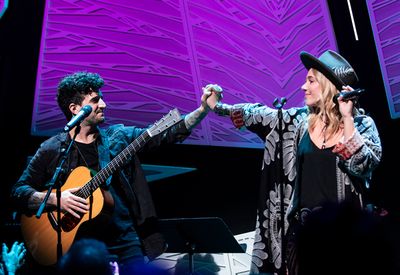 Mark Ballas and BC Jean Photo