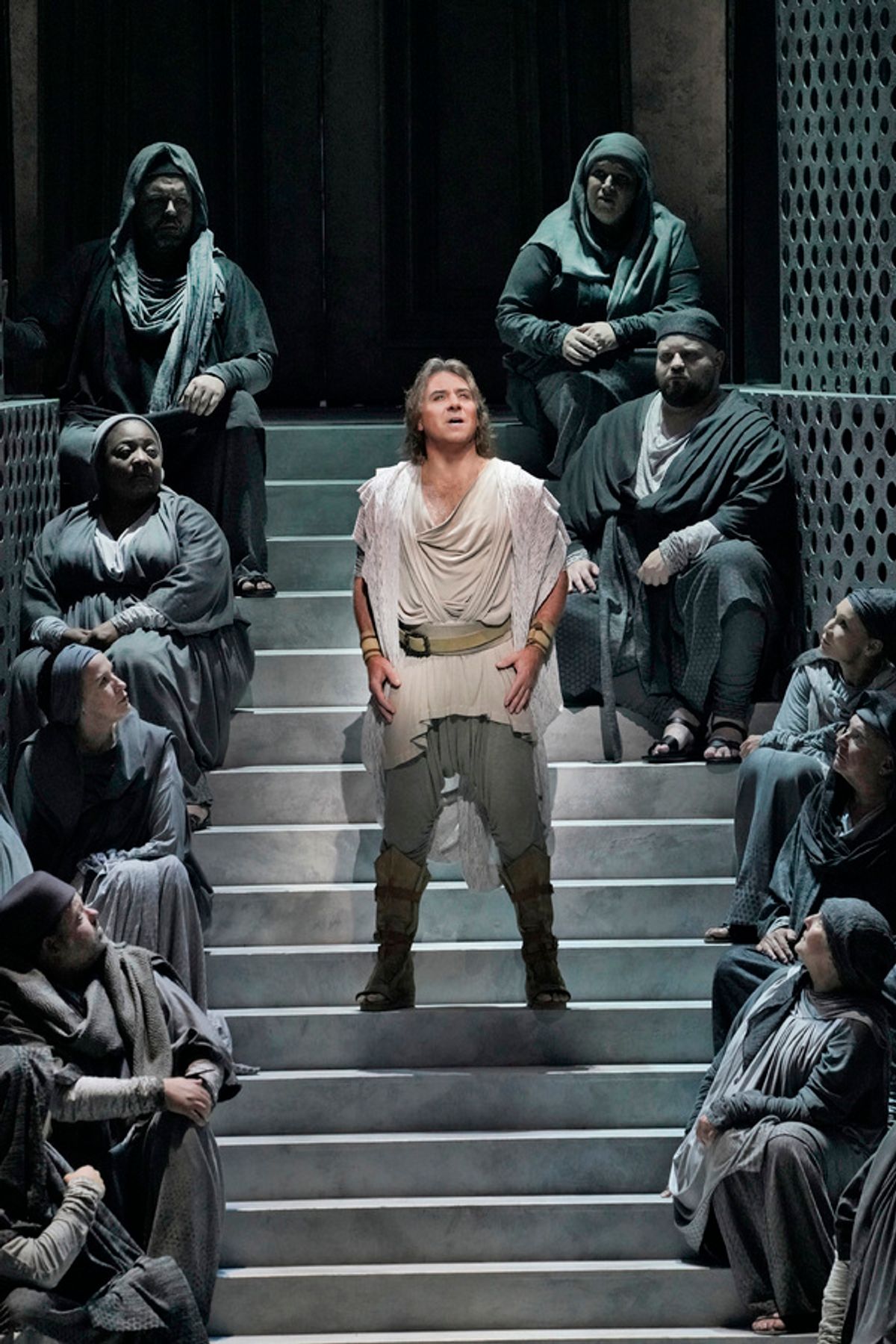 Roberto Alagna as Samson in Saint-SaÃ«ns's 'Samson et Dalila.'
 at 