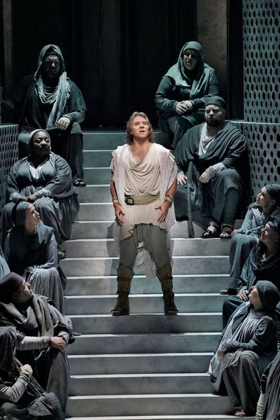 Roberto Alagna as Samson in Saint-SaÃ«ns's "Samson et Dalila."
 Photo