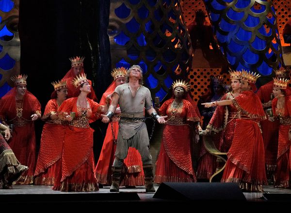Roberto Alagna as Samson in Act III of Saint-SaÃ«ns's 