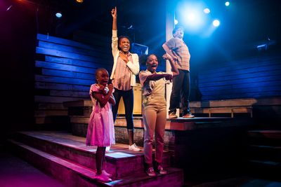Lyric K. Sims, Bre Jacobs, Princess Isis Z. Lang and Alejandro Medina Photo