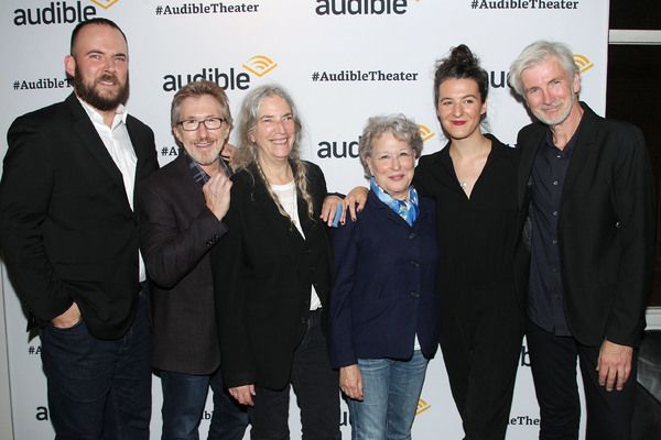 Patti Smith, Don Katz (CEO; Audible), Bette Midler, Jesse Smith and Lenny Kaye Photo