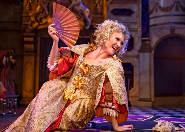 Nell Gwynn (Scarlett Strallen), one of the first actresses to perform on the stages o Photo