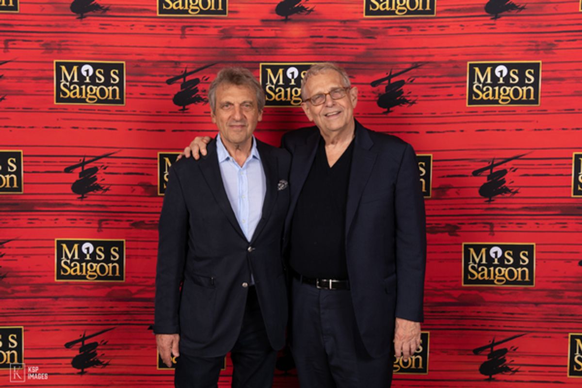  Alain  Boublil  and  Richard  Maltby,  Jr.  at 