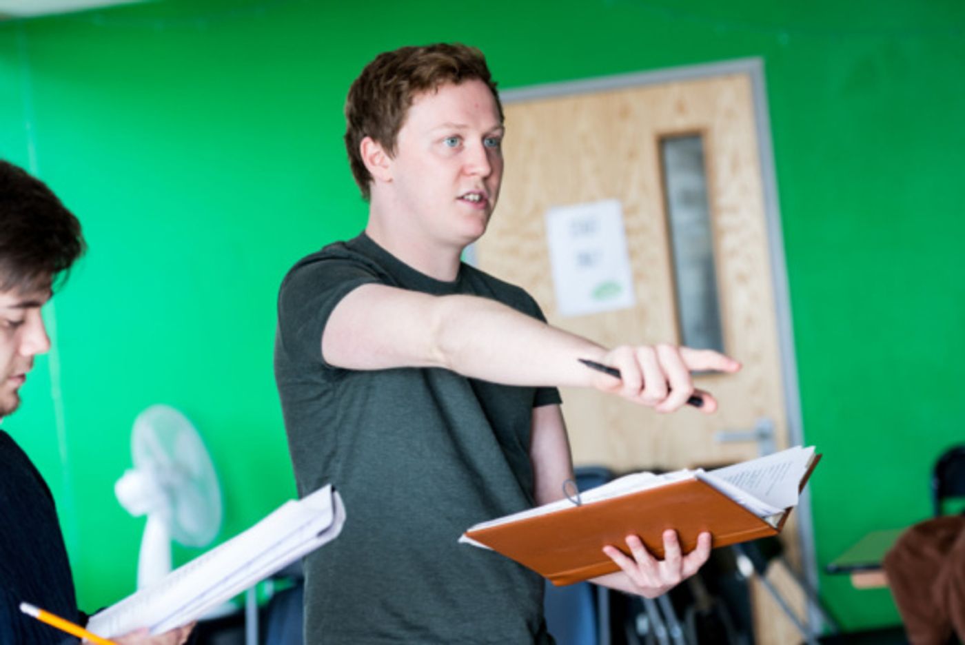 Photo Flash: Inside Rehearsals For Blueleaf Theatre Company's HEDGEHOGS AND PORCUPINES Photo Flash: Inside Rehearsals For Blueleaf Theatre Company's HEDGEHOGS AND PORCUPINES Image