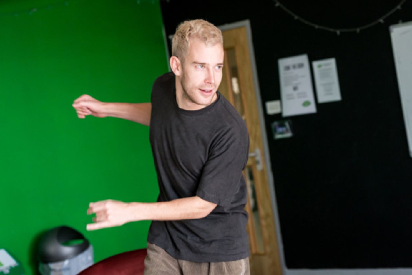 Photo Flash: Inside Rehearsals For Blueleaf Theatre Company's HEDGEHOGS AND PORCUPINES Photo Flash: Inside Rehearsals For Blueleaf Theatre Company's HEDGEHOGS AND PORCUPINES Image