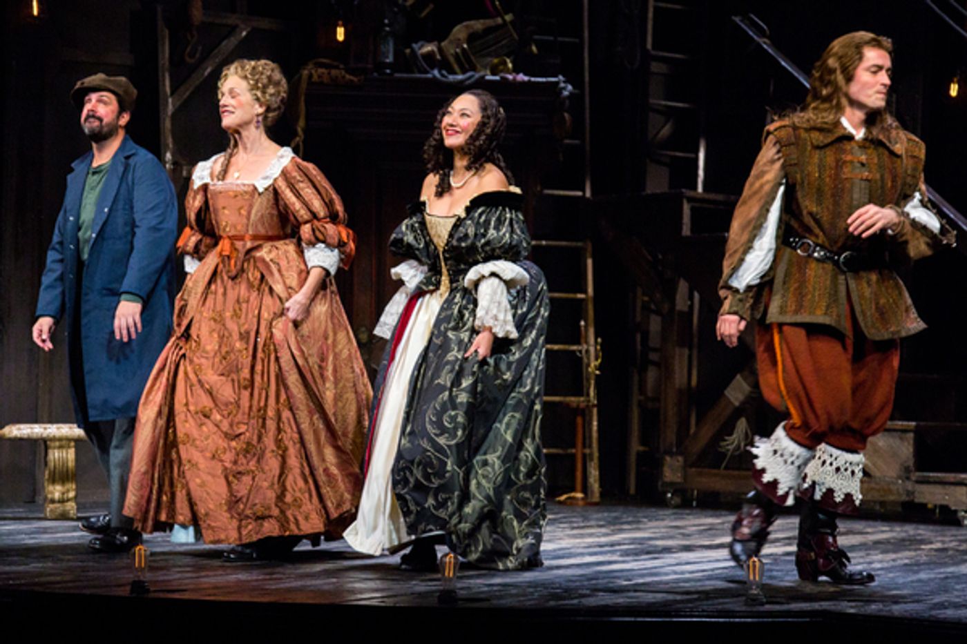 Photo Coverage: The Cast of BERNHARDT/HAMLET Takes its Opening Night Bows  Image