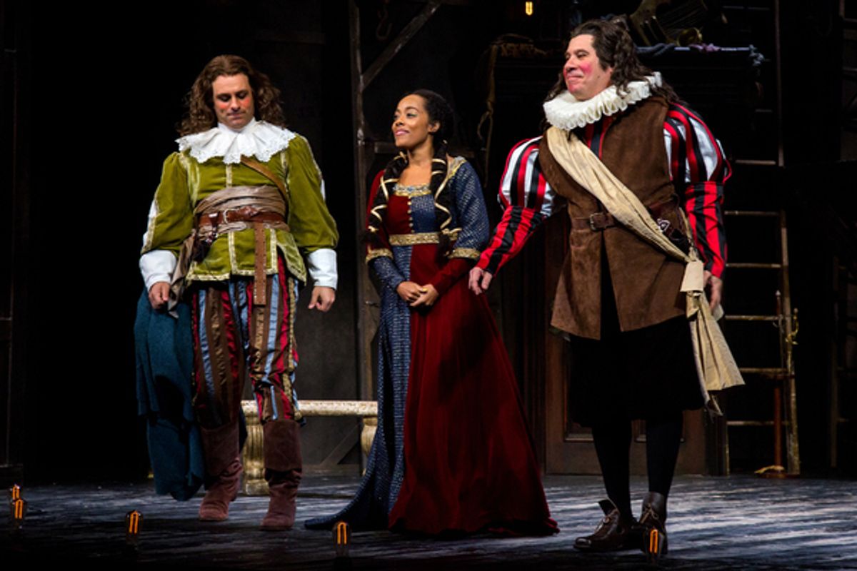 Aaron Costa Ganis, Brittany Bradford, Triney Sandoval at 