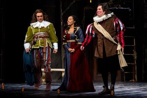 Aaron Costa Ganis, Brittany Bradford, Triney Sandoval @ BroadwayWorld Aaron Costa Ganis, Brittany Bradford, Triney Sandoval Photo