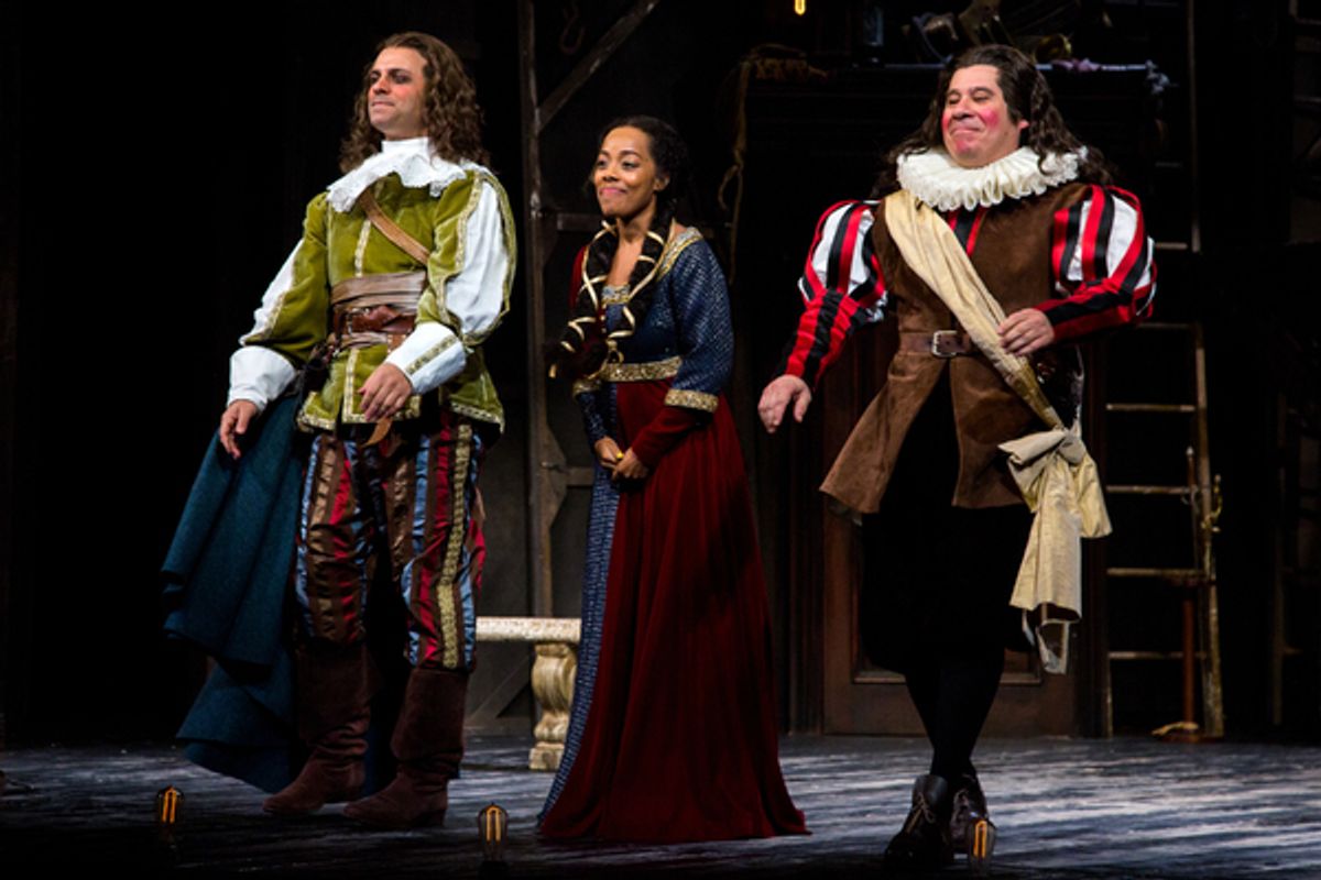 Aaron Costa Ganis, Brittany Bradford, Triney Sandoval at 