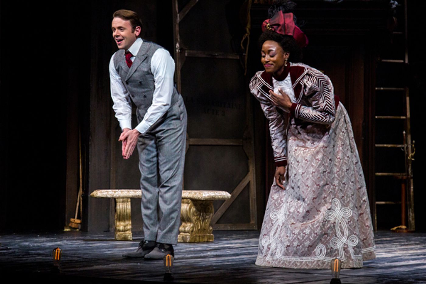 Photo Coverage: The Cast of BERNHARDT/HAMLET Takes its Opening Night Bows  Image
