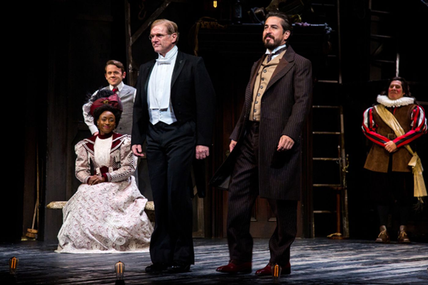 Photo Coverage: The Cast of BERNHARDT/HAMLET Takes its Opening Night Bows  Image
