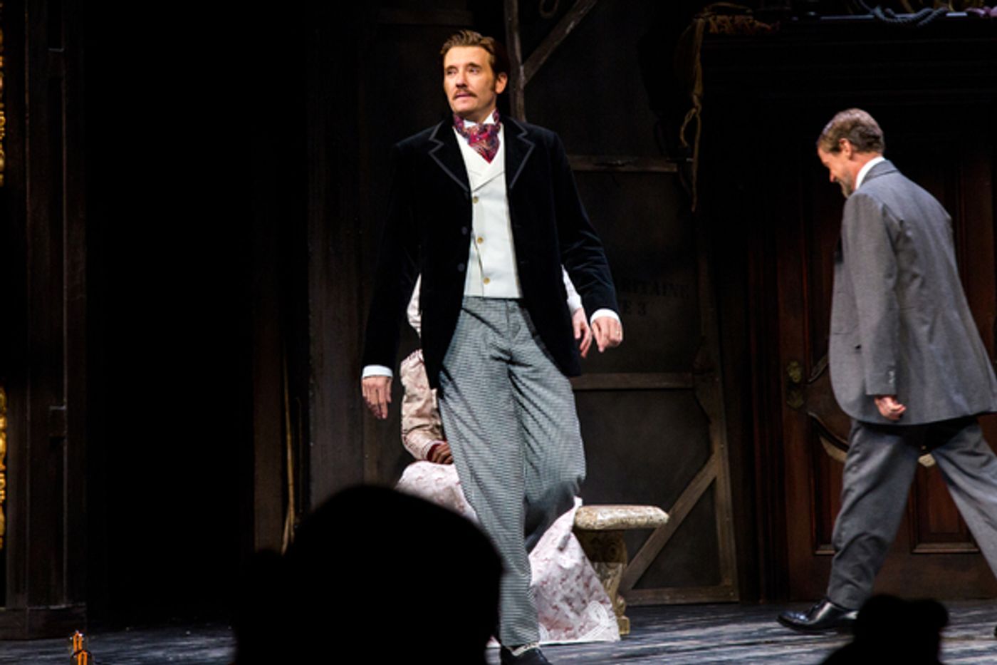 Photo Coverage: The Cast of BERNHARDT/HAMLET Takes its Opening Night Bows  Image