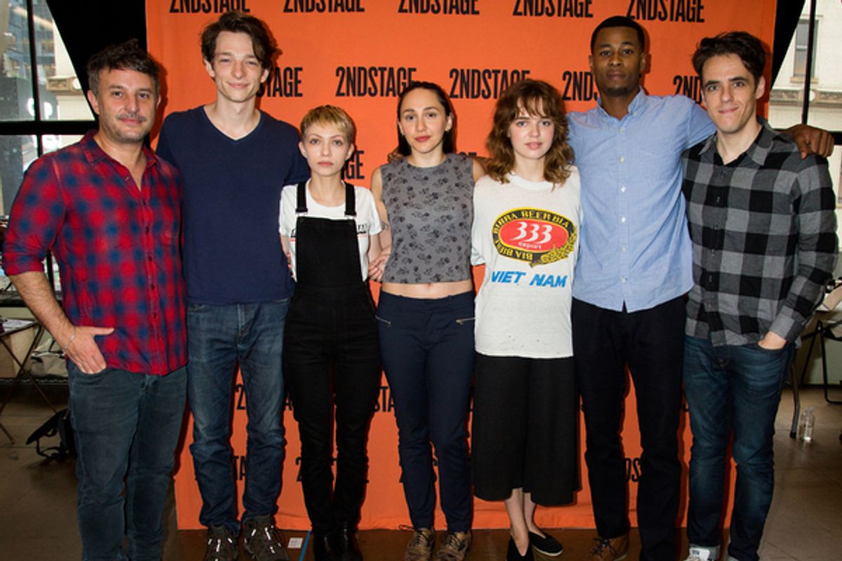 Trip Cullman, Mike Faist, Tavi Gevinson, Lauren Patten, Odessa Young, J. Alphonse Nicholson, Steven Levenson at 