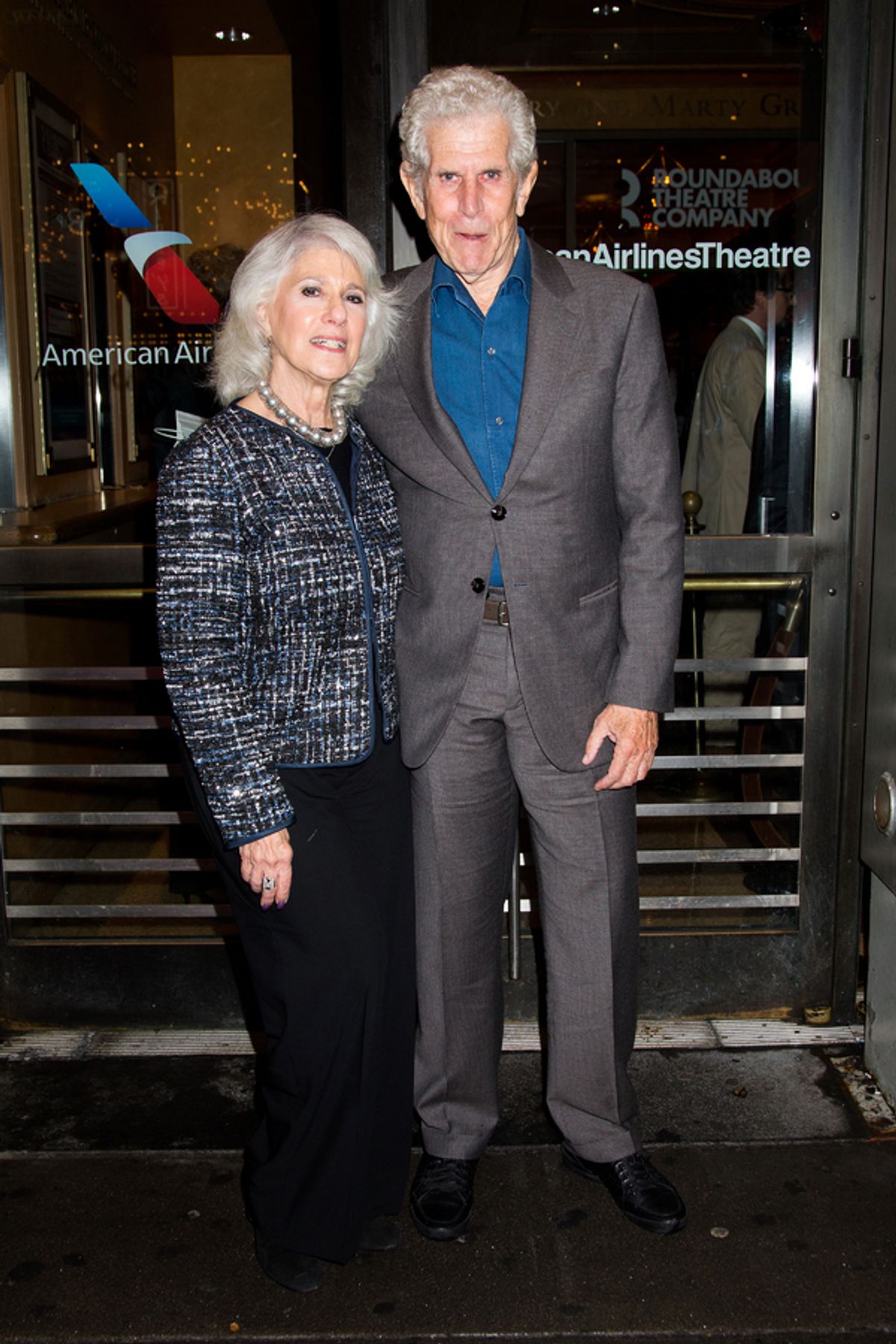 Jamie deRoy, Tony Roberts at 