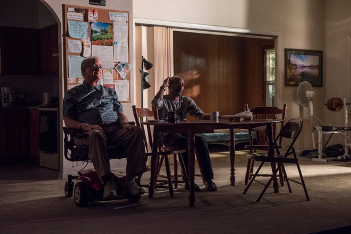 Francis Guinan (Fred) and K. Todd Freeman (Dee) at 