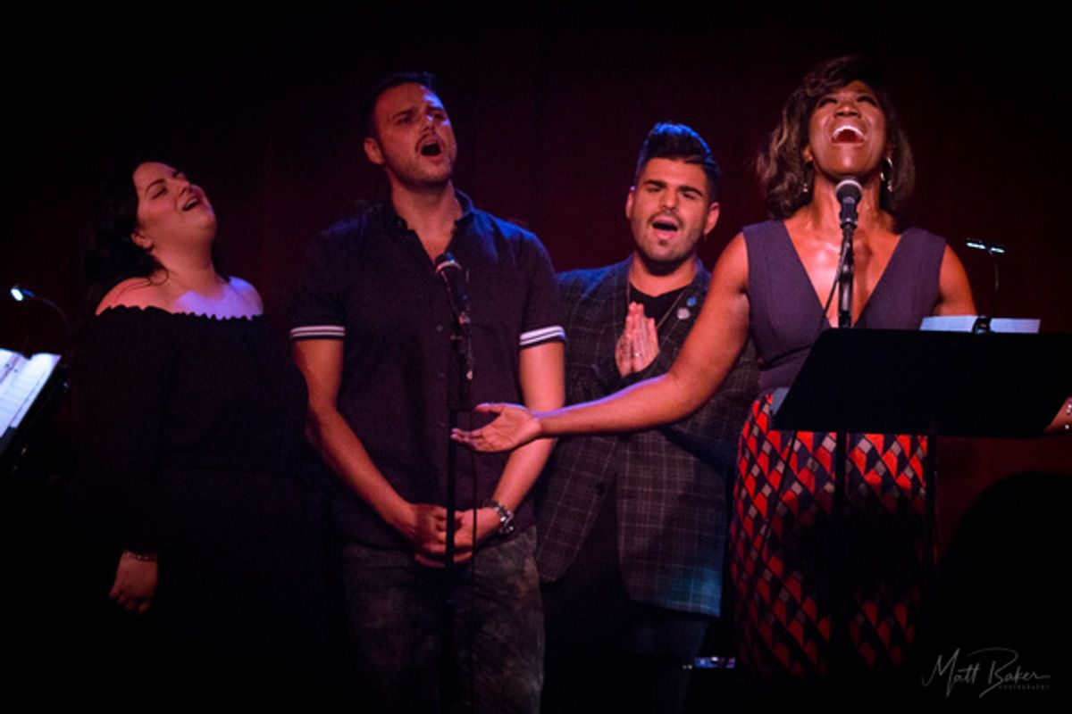 Maddie Baillio, Brad Greer, Matt Bloyd, Amber Iman at 