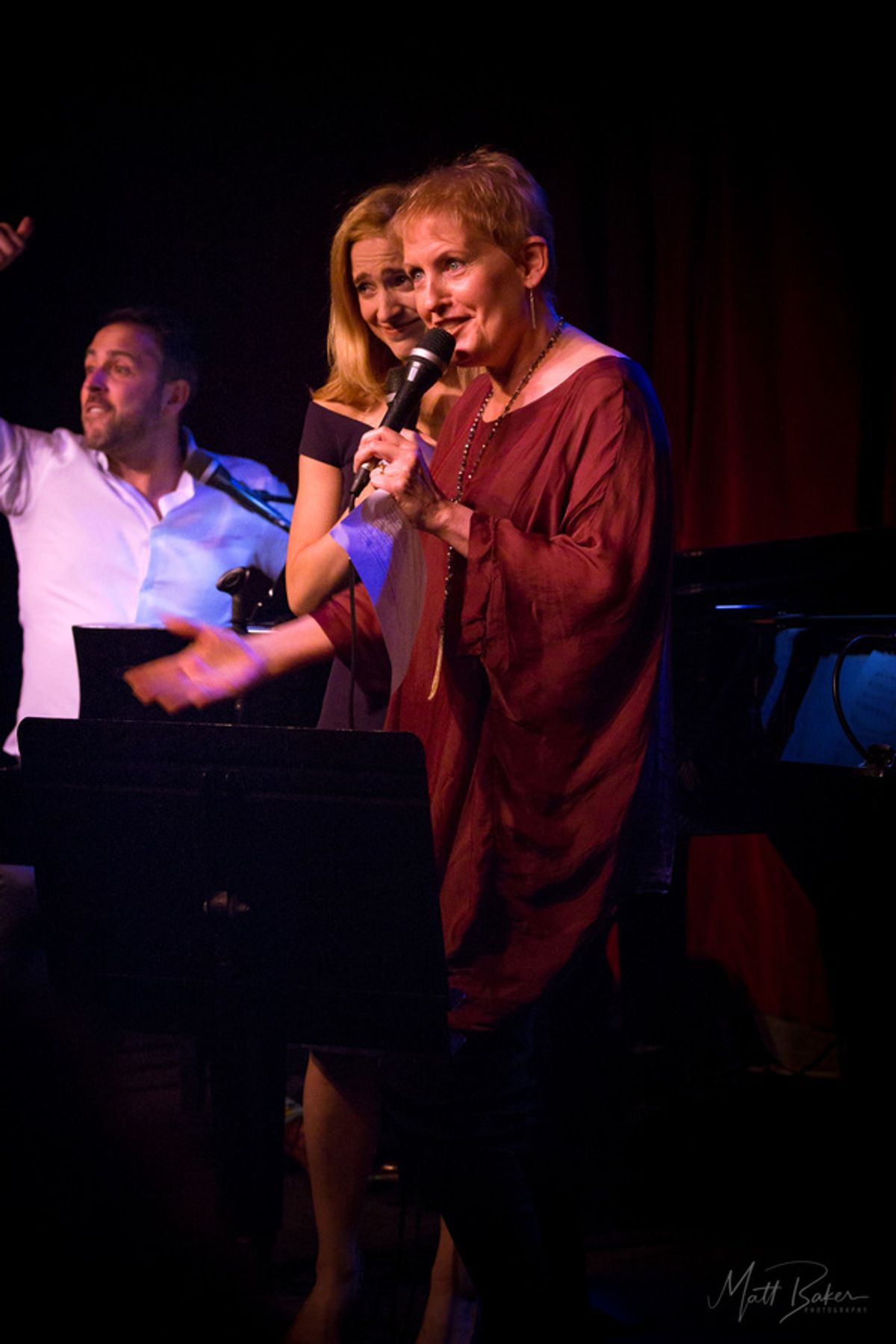 Scott Alan, Christy Altomare, Liz Callaway at 
