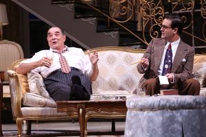 Edward Gero (as Harry Brock) and Cody Nickell (as Paul Verrall) in the Ford’s Theatre production of
Garson Kanin’s â€"Born Yesterday,†@ BroadwayWorld Edward Gero (as Harry Brock) and Cody Nickell (as Paul Verrall) in the Ford’s Photo
