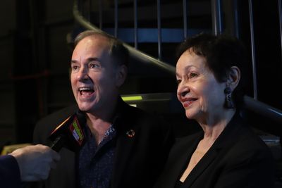 Stephen Flaherty and Lynn Aherns Photo